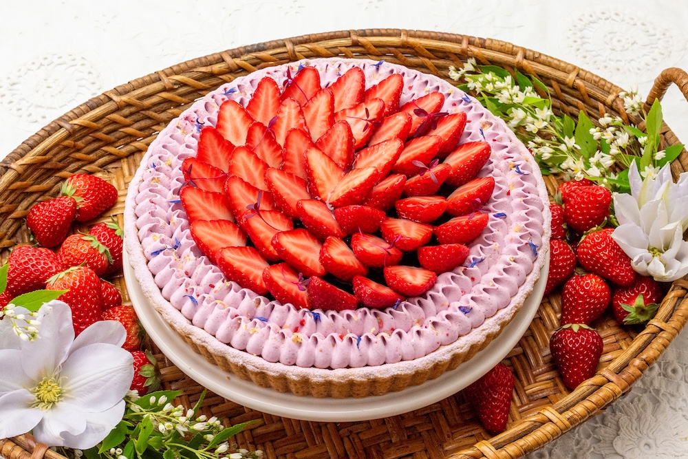 「イチゴとレモンのタルト ～葵彩～」イメージ