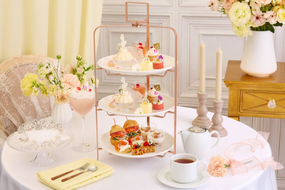 「マリエ フローラル セレブレーション アフタヌーンティー（Mariée Floral Celebration Afternoon Tea）」イメージ