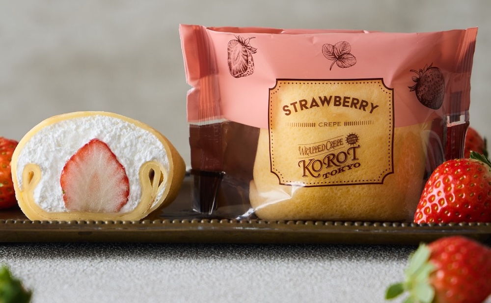 「ダブルクリームイチゴクレープ」税込み480円