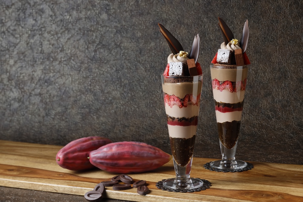 「至福のチョコレートパフェ ～カカオとフランボワーズの余韻～」イメージ