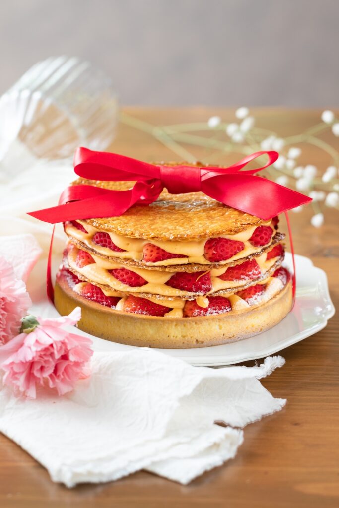 「いちごのミルフィーユタルト」イメージ