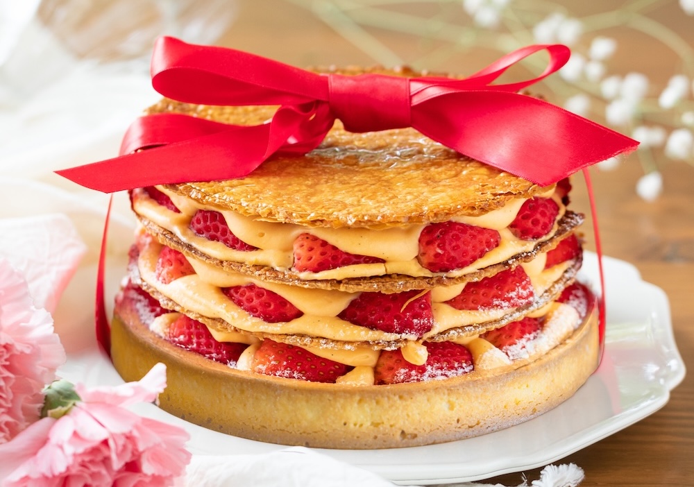 「いちごのミルフィーユタルト」イメージ