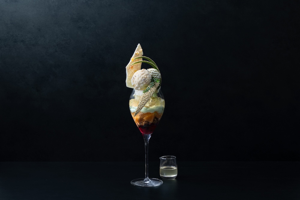 「メロンとシトラスジンジャーの爽やかパフェ」2,300円