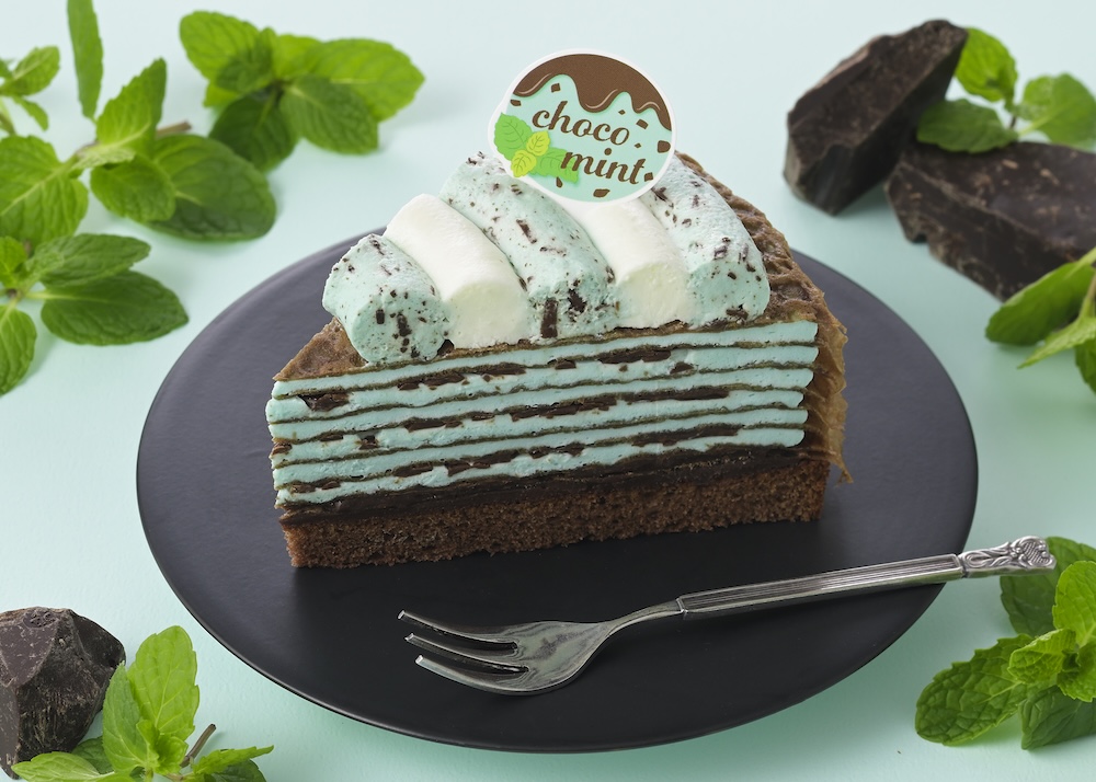 「チョコミントミルクレープ」イメージ