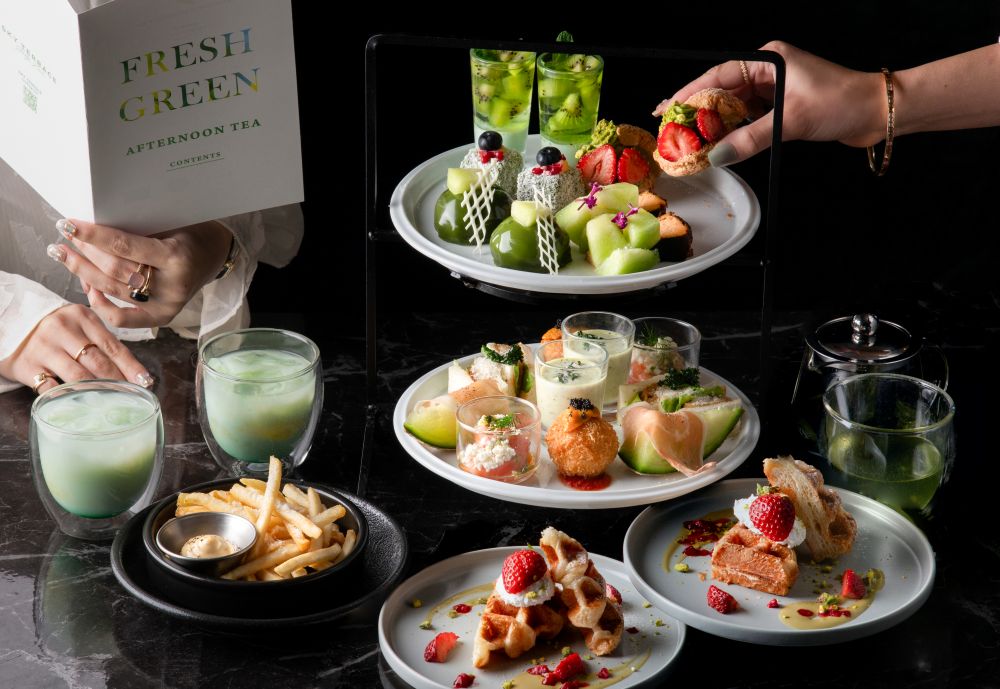 「新緑のアフタヌーンティー」イメージ