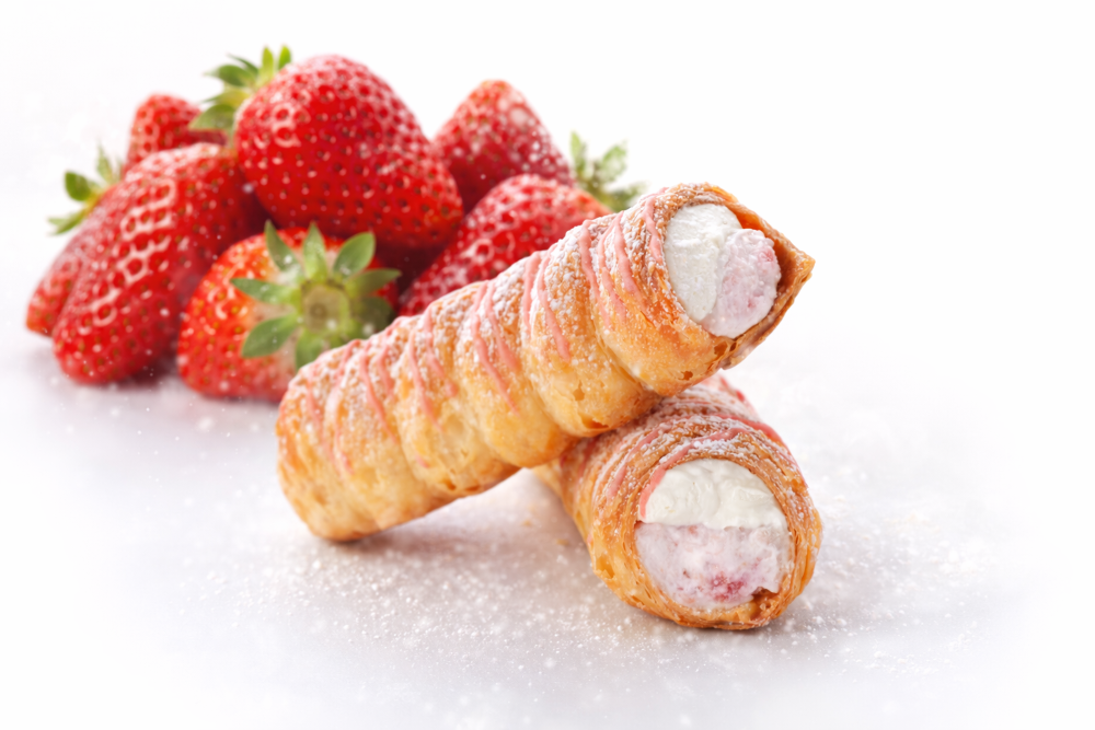 「いちごコルネ和三盆クリーム」イメージ