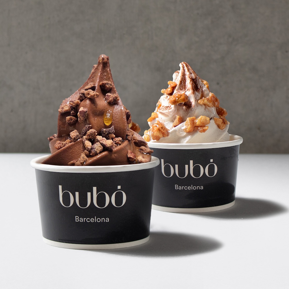 あいばく限定「ソフトクリーム 食べ比べセット(シャビーナ&マカダム)」税込み1,300円