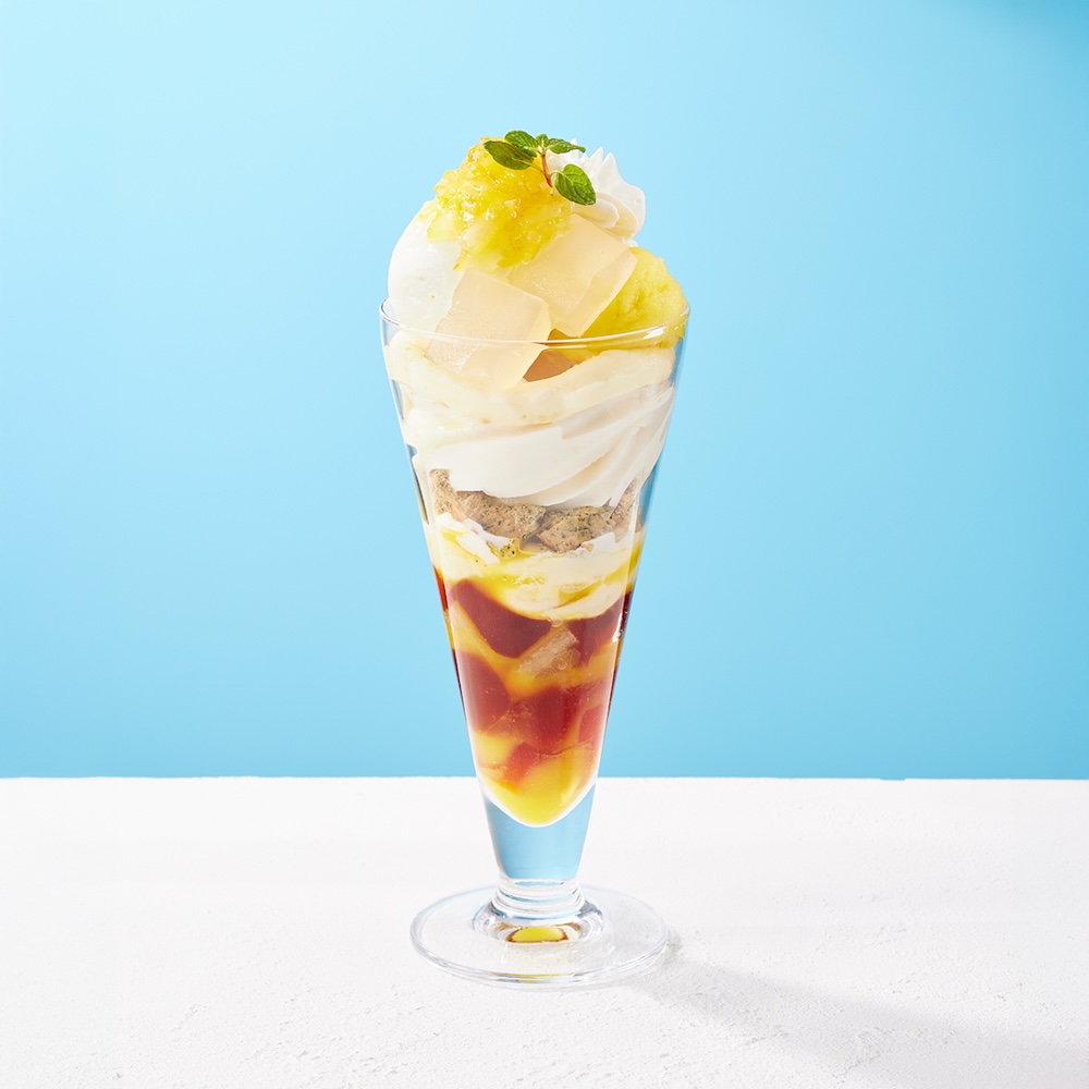 「はちみつレモンのレアチーズパフェ」イメージ