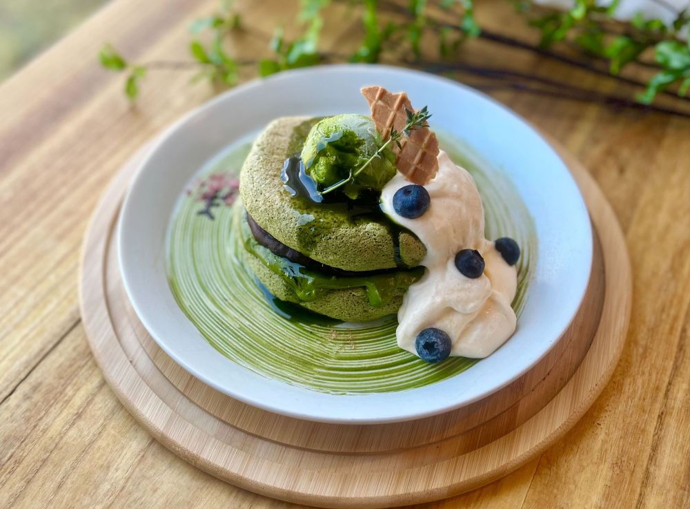 「グリーン香る抹茶のぱんケーキ」税込み1,850円