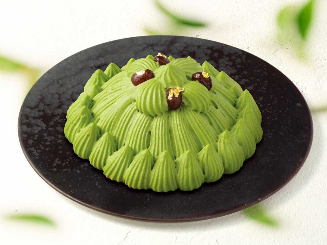 4月11日〜4月30日に販売される「東京會舘」の「マロンシャンテリー 抹茶」税込み1,512円