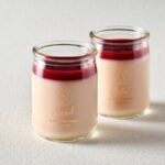 5月1日〜7月31日に販売される「桃のババロア」イートイン1個・825円、テイクアウト1個・810円