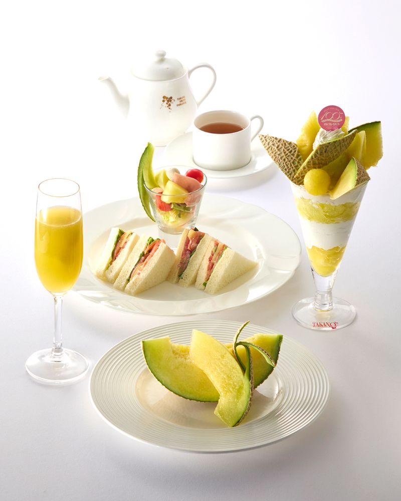 「アニバーサリー果実コース～静岡県産マスクメロン～」イメージ