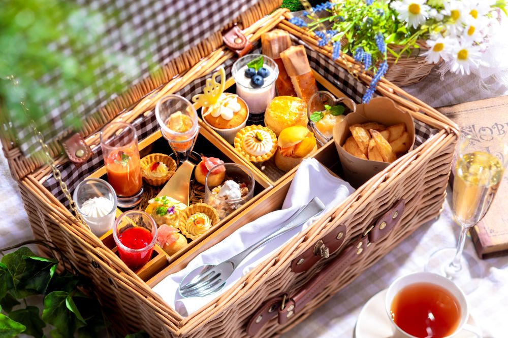 「新緑ピクニック アフタヌーンティーセット」イメージ