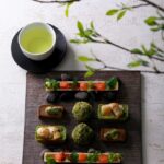 「八女茶＆ハーブ アフタヌーンティー」税込み6,000円（別途サービス料）