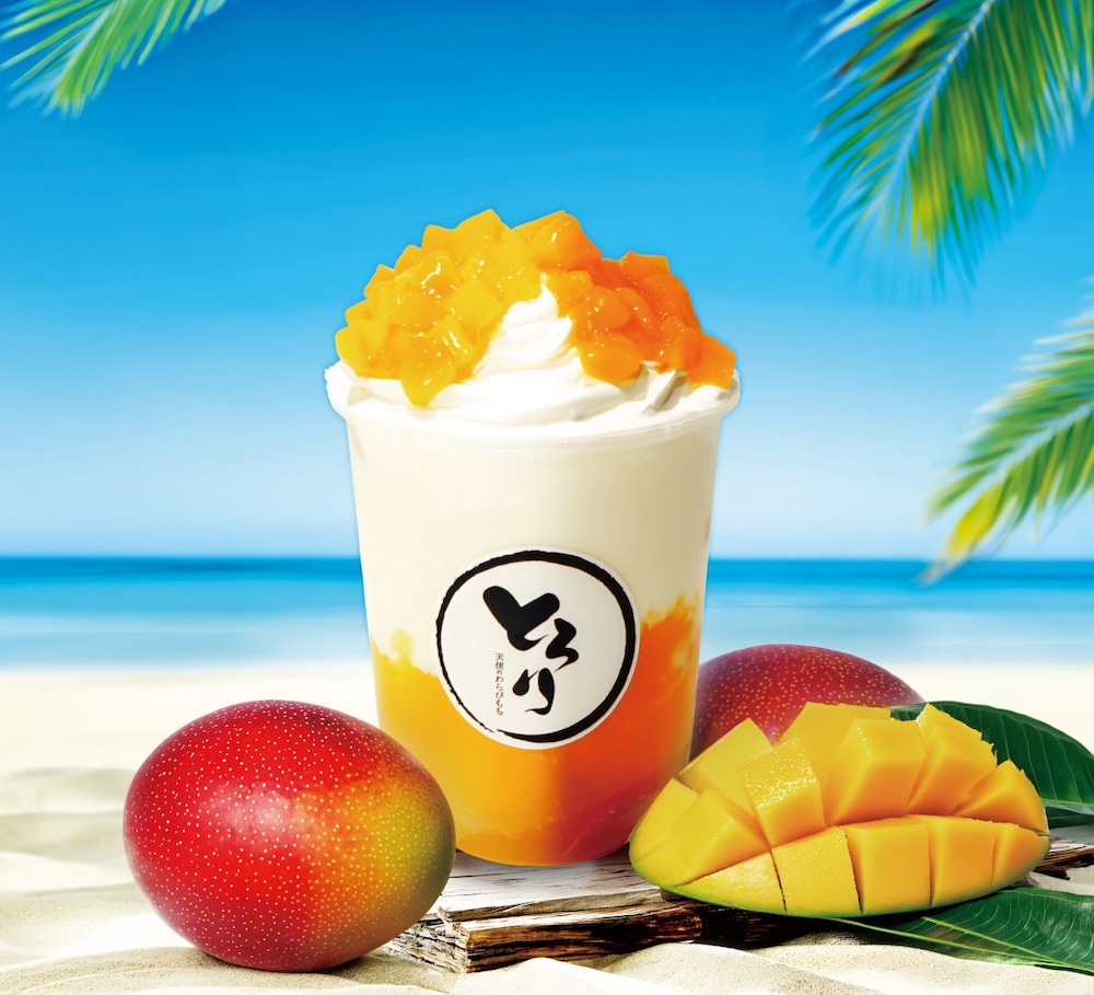 「飲むわらびもち、マンゴー」イメージ