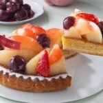 「桃とダークチェリーのタルト～ダマンド～」イメージ