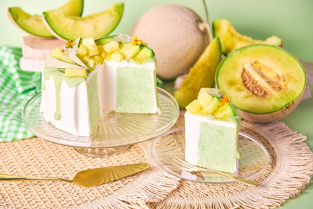 シフォンケーキ「フレッシュ完熟メロン」イメージ