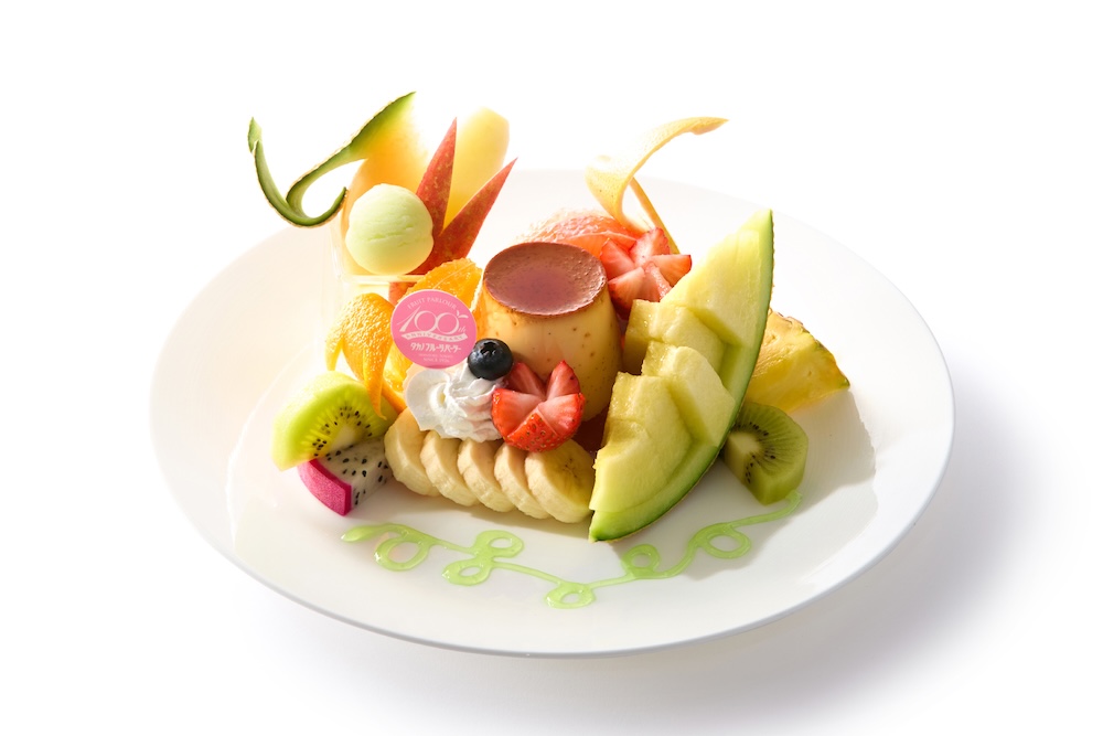 「マスクメロンのデラックスプリン・ア・ラ・モード」単品・税込み2,970円