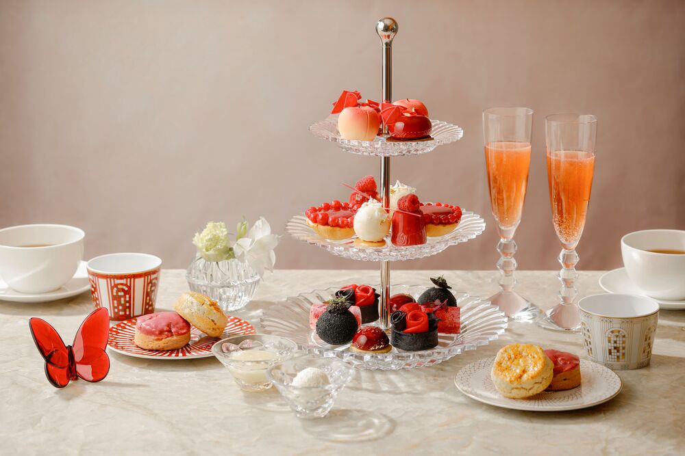 「サマーピーチ・クリスタルアフタヌーンティー」イメージ