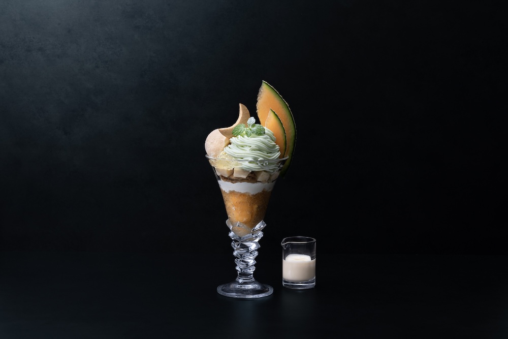「メロンのモンブランパフェ」2,500円