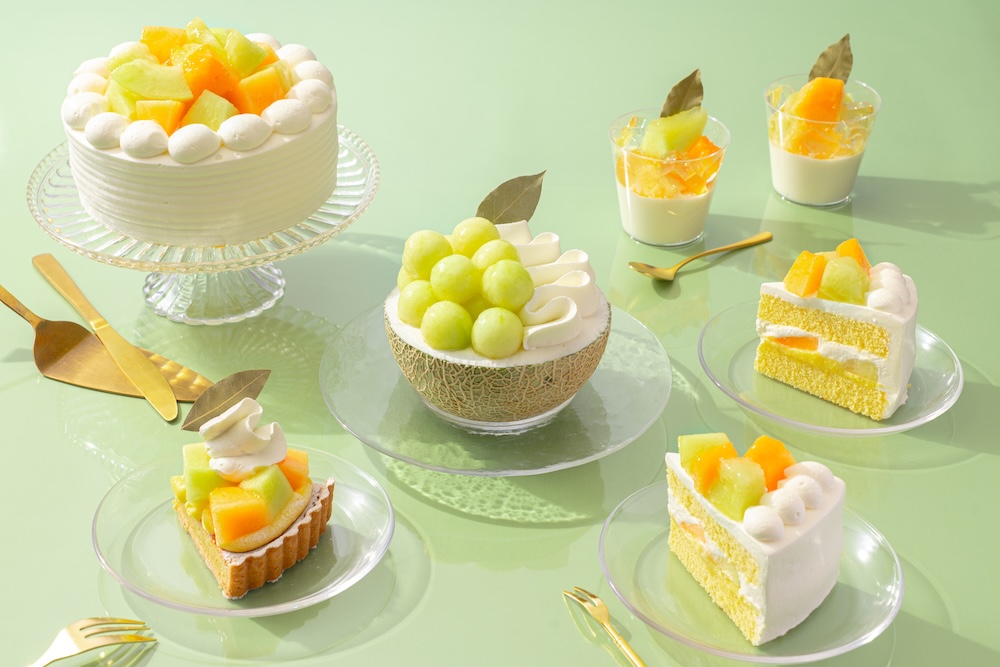 「パティスリーピネード」2026年メロンスイーツイメージ