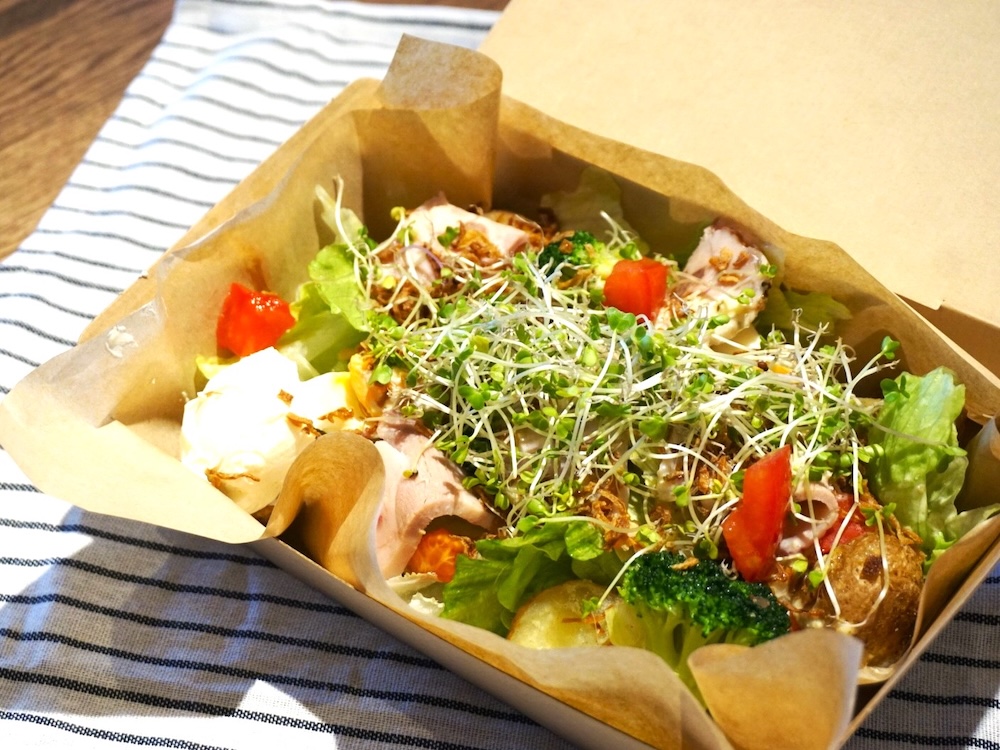 「農場風ピクニックボウル自家製ハム」税込み1,200円