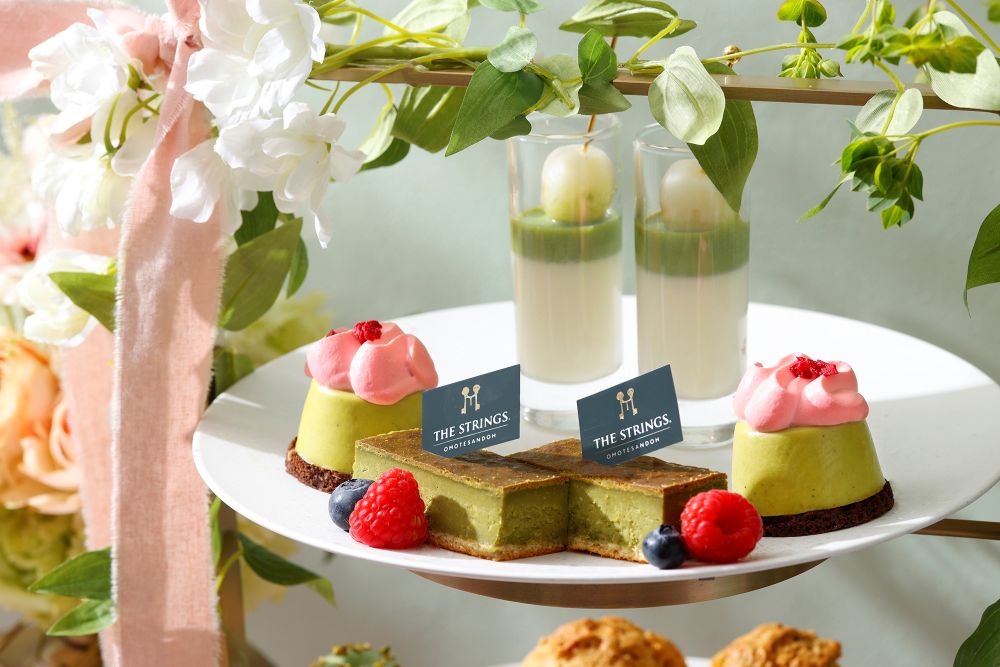 「Matcha Pistachio Green Luxe Afternoon Tea」イメージ