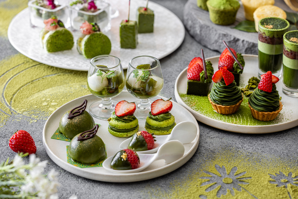 「抹茶アフタヌーンティーセット~祇園辻利コラボレーション~」イメージ