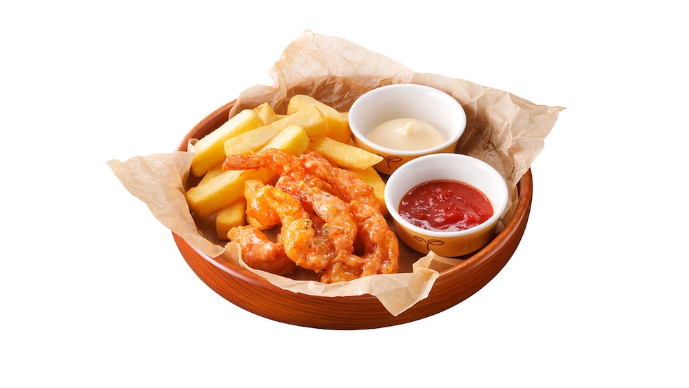 「オーロラシュリンプ＆ポテト」税込み790円