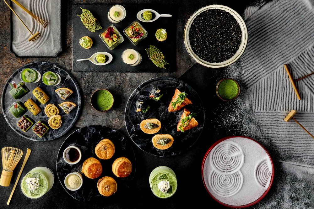 「ストリームアフタヌーンティー～GREEN MEETS SESAMI～」イメージ