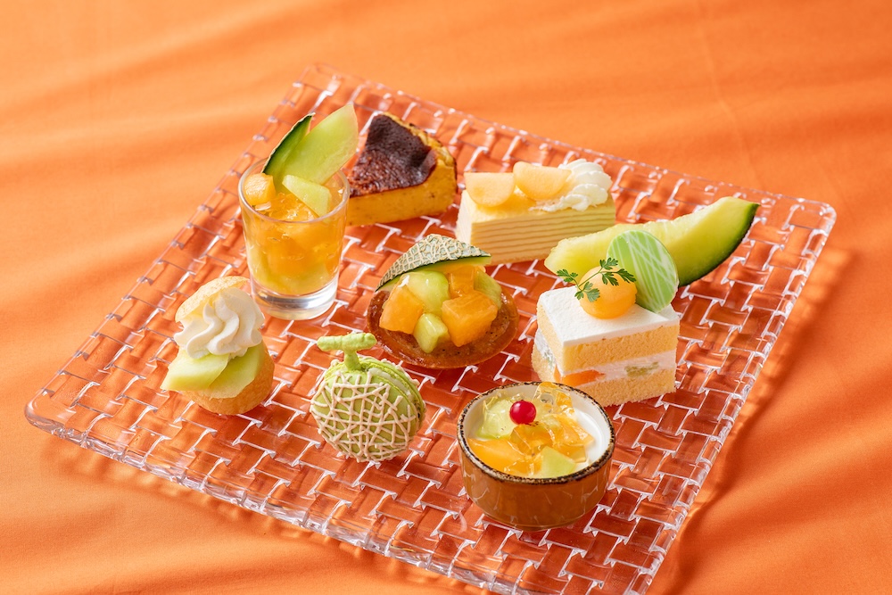 「メロンづくしのスイーツコレクション」税込み4,500円