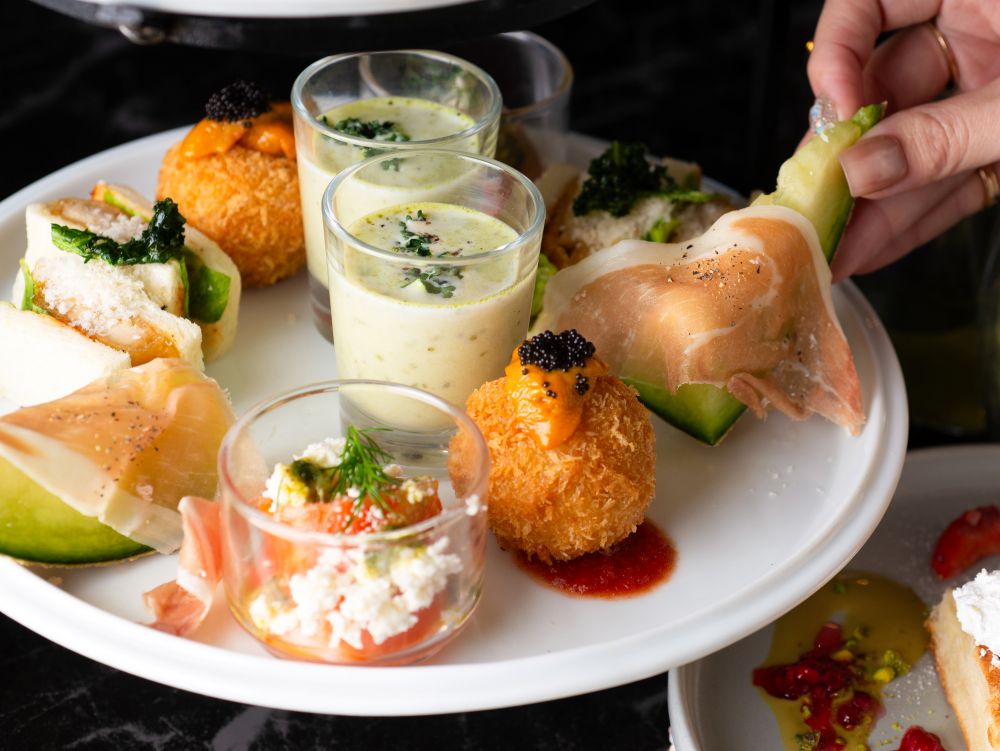 「新緑のアフタヌーンティー」イメージ