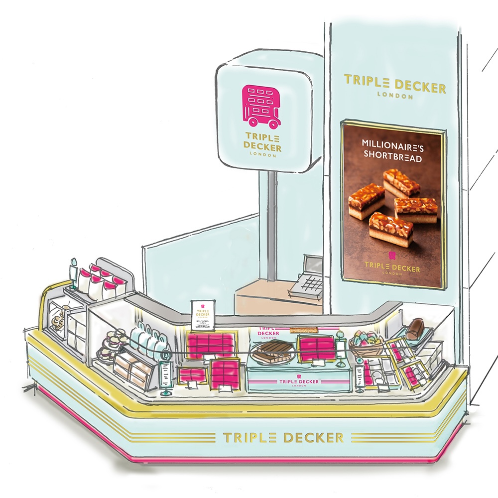 「トリプルデッカーロンドン大丸東京店」イメージ