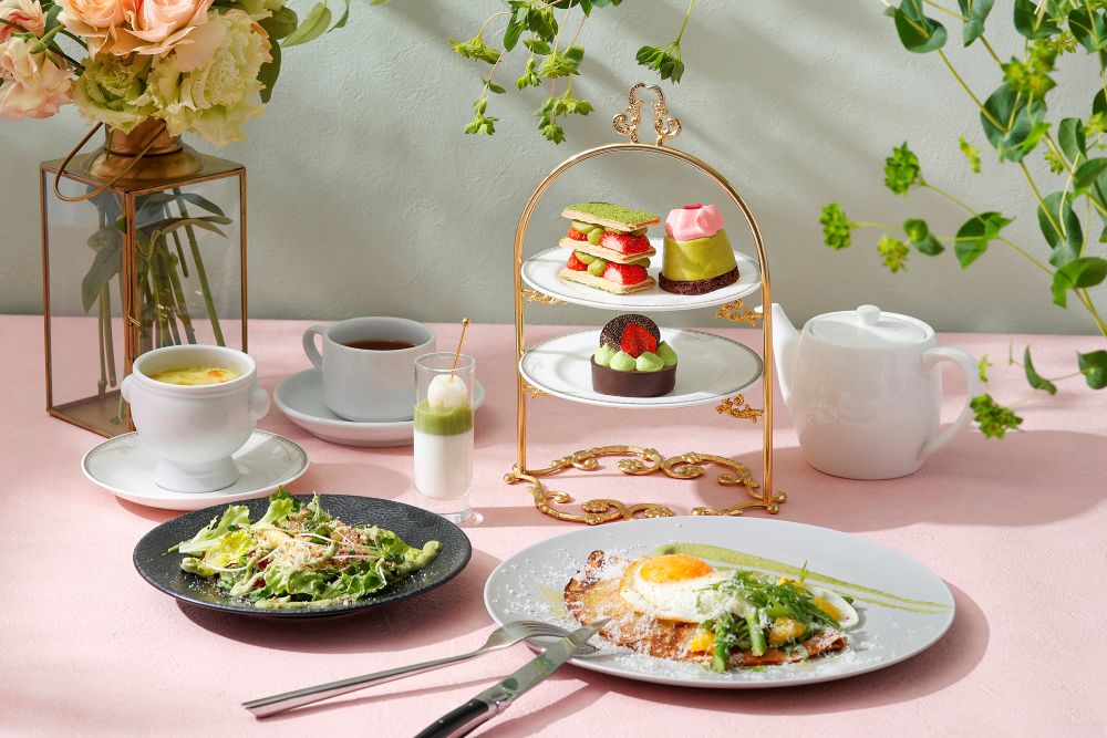 「ミニアフタヌーンティー付きコース」イメージ