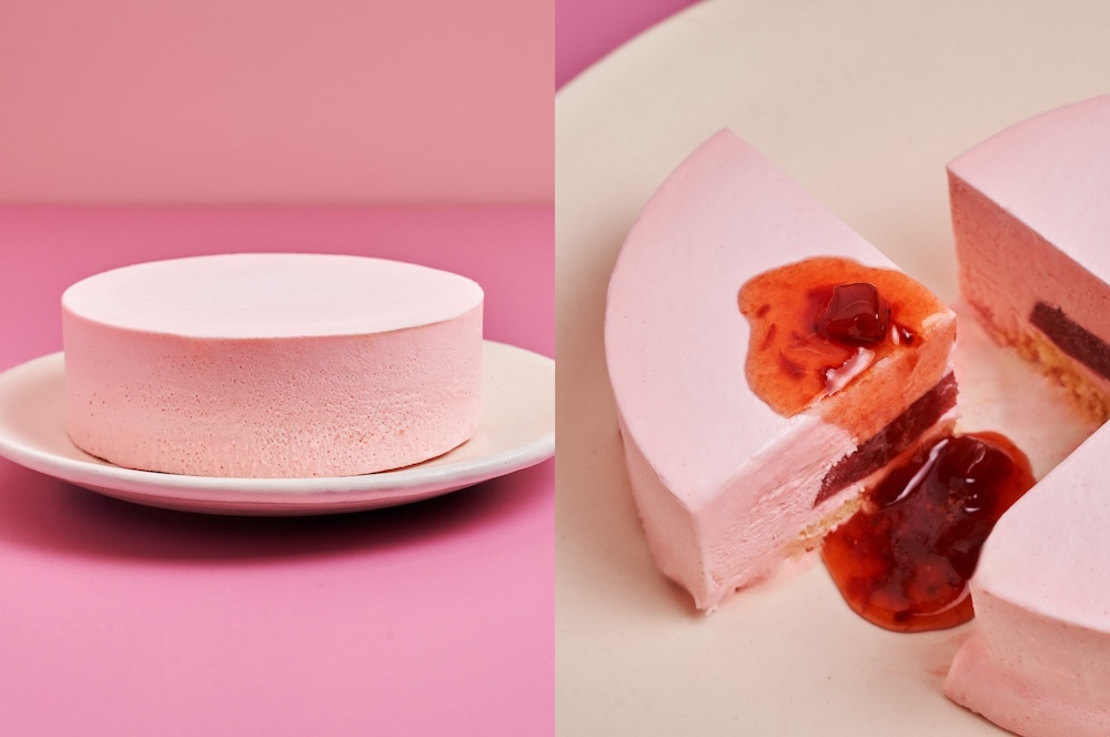 母の日限定「ミガキいちごのレアチーズケーキ」税込み2,160円