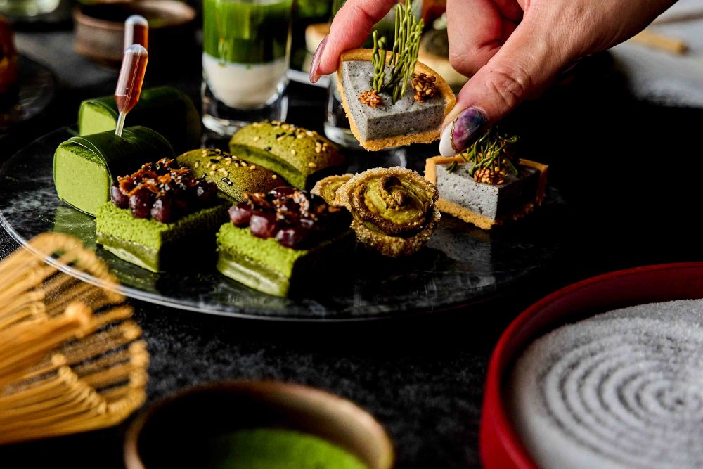 「ストリームアフタヌーンティー～GREEN MEETS SESAMI～」イメージ