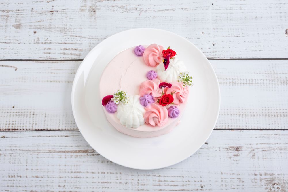 「母の日コース ～Merci Maman 推しカラーケーキセレクション～」イメージ