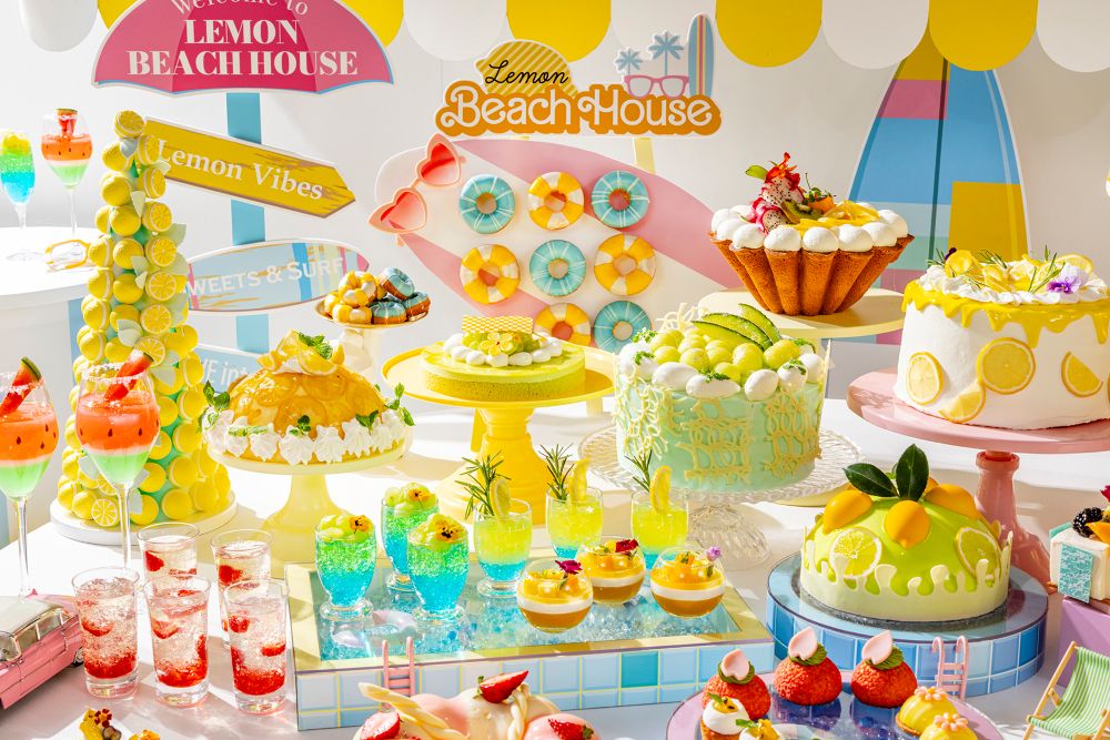 夏のスイーツビュッフェ「レモンビーチハウス」イメージ