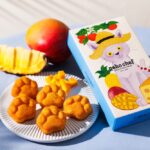 8月31日まで販売される「neko chef」の「フィナンシェ チェダーチーズ＆トロピカル」5個入り・税込み1,404円（なくなり次第終了）