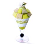 新宿本店限定「静岡県産マスクメロンパフェ」税込み3,960円