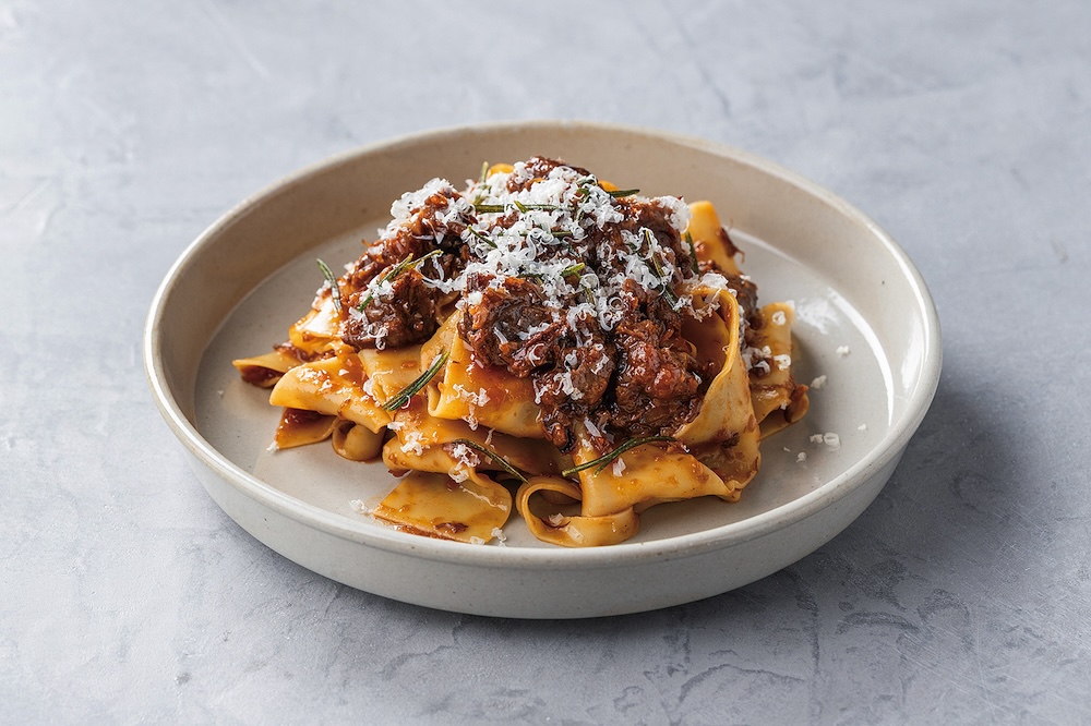 「和牛すね肉の煮込み　パッパルデッレ」イメージ