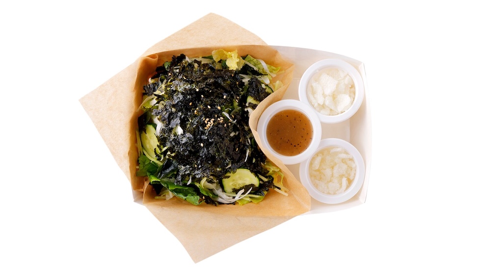 「テイクアウト ネギ塩サラダ」税込み450円〜