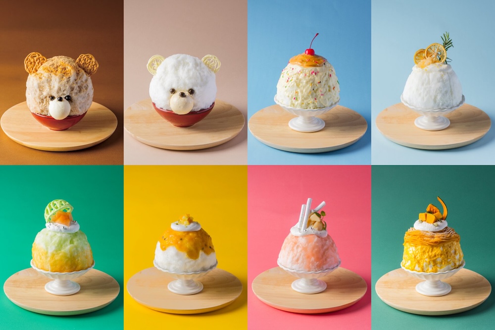 「テラスダイニングタンゴ」2026年かき氷メニューイメージ