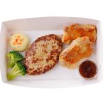 「テイクアウト ガーリックチキン＆ハンバーグ」税込み1,580円〜