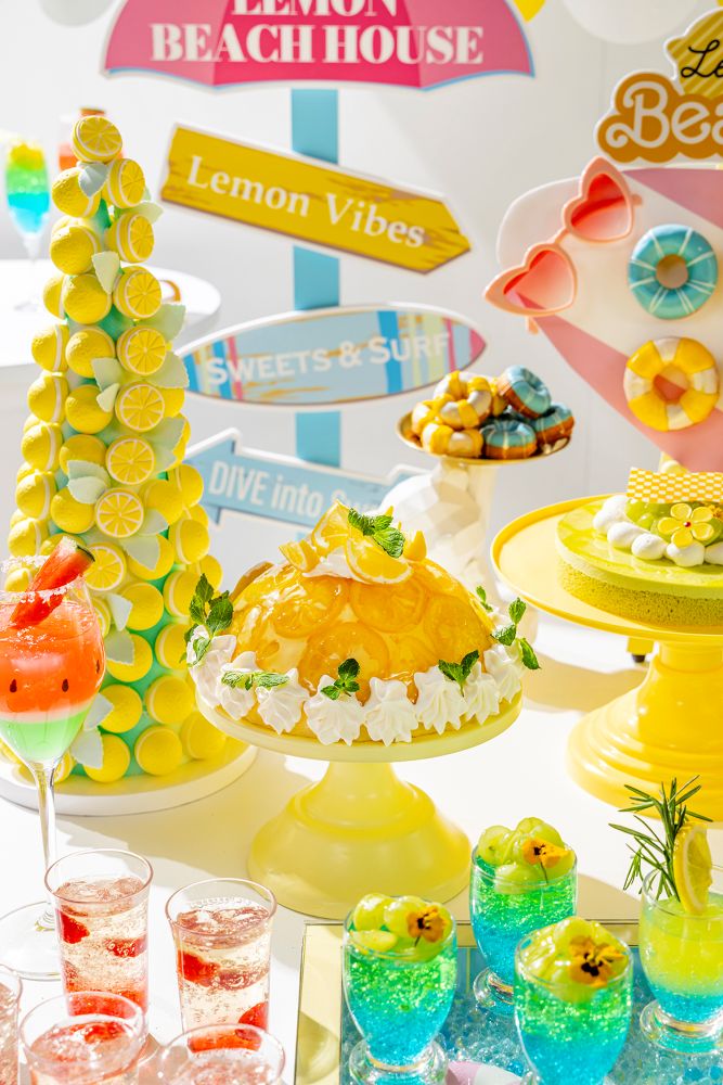 夏のスイーツビュッフェ「レモンビーチハウス」イメージ