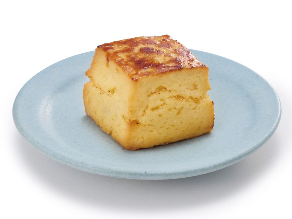 スコーン専門店「iro」にて販売される「焼き芋ブリュレ」税込み500円