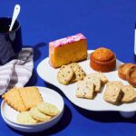 「ナルサヤ（Narusaya）」の「広島レモンとピスタチオ、カルダモンシュガーのサブレ」4枚入り・441円、「Naruさんサブレ」4枚入り・441円など