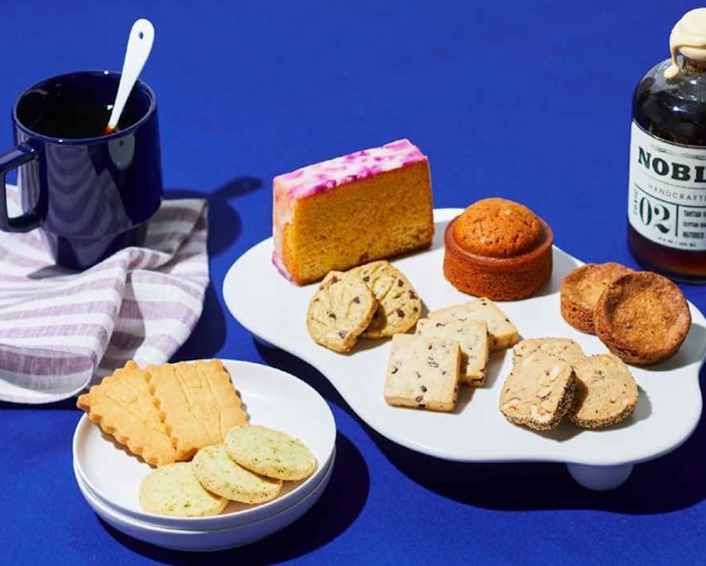 「ナルサヤ（Narusaya）」の「広島レモンとピスタチオ、カルダモンシュガーのサブレ」4枚入り・441円、「Naruさんサブレ」4枚入り・441円など