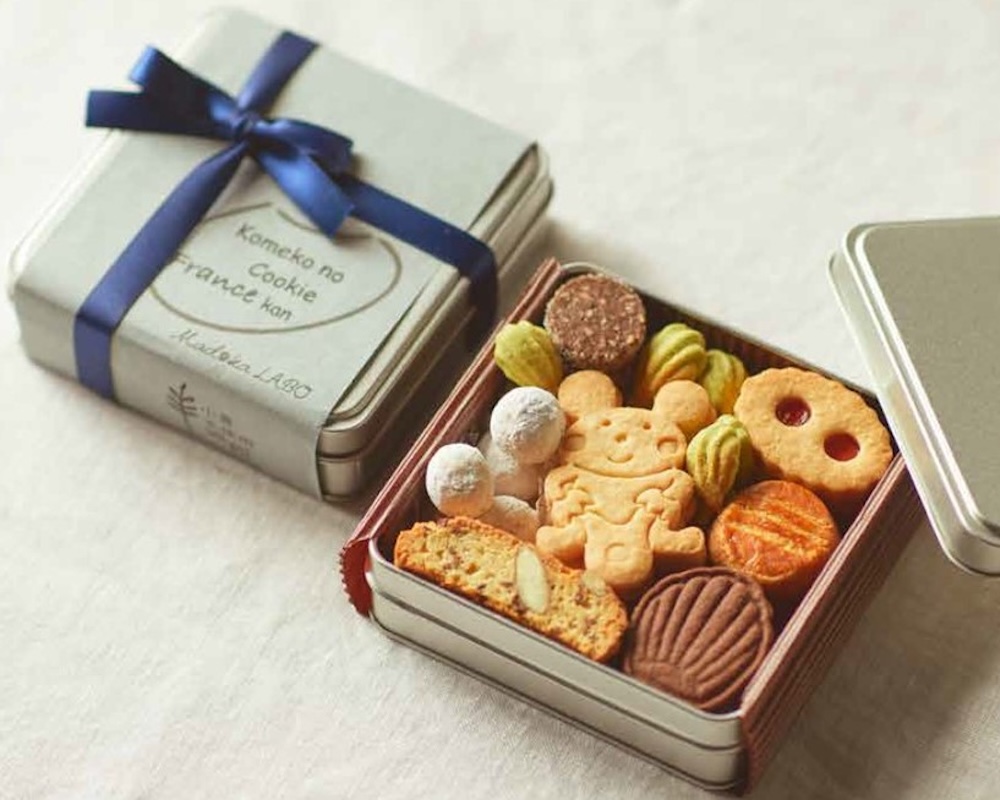 「マドカラボ（Madoka LABO）」の「米粉のクッキー缶 フランス缶」3,500円