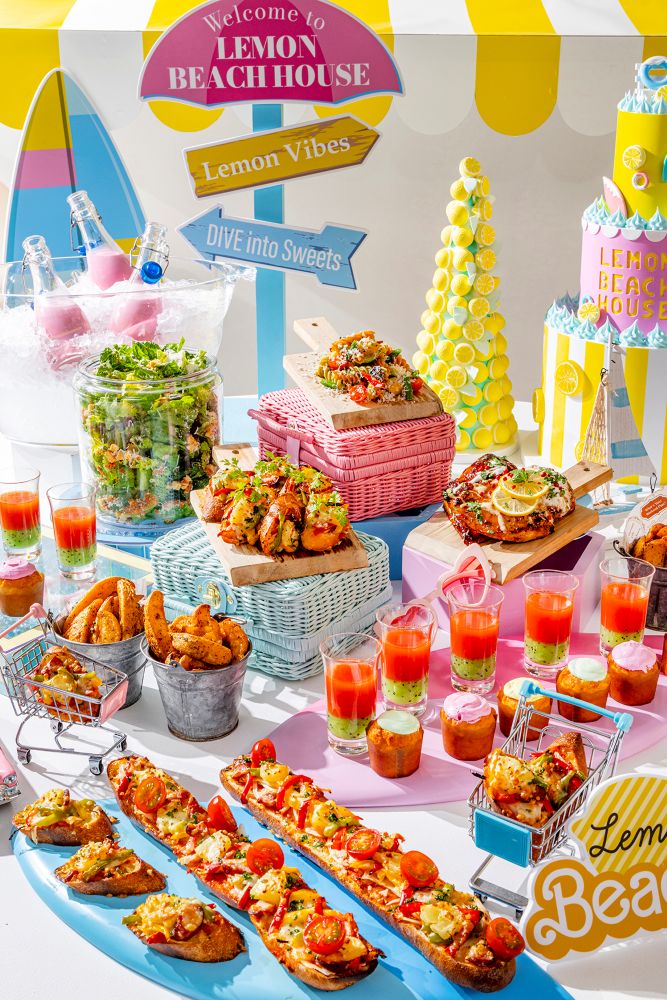 夏のスイーツビュッフェ「レモンビーチハウス」イメージ